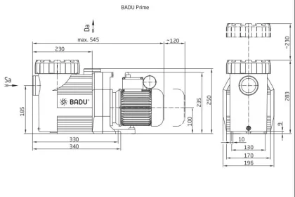 Bigger view of Afmetingen Badu Prime 7-20