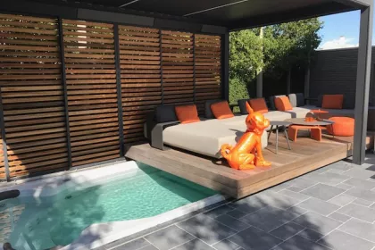 Bigger view of Aquatrainer 17fX met verschuifbare terras ClimaWorldCover