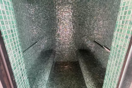 Bigger view of Hammam stoomcabine met mozaïekafwerking Danubio