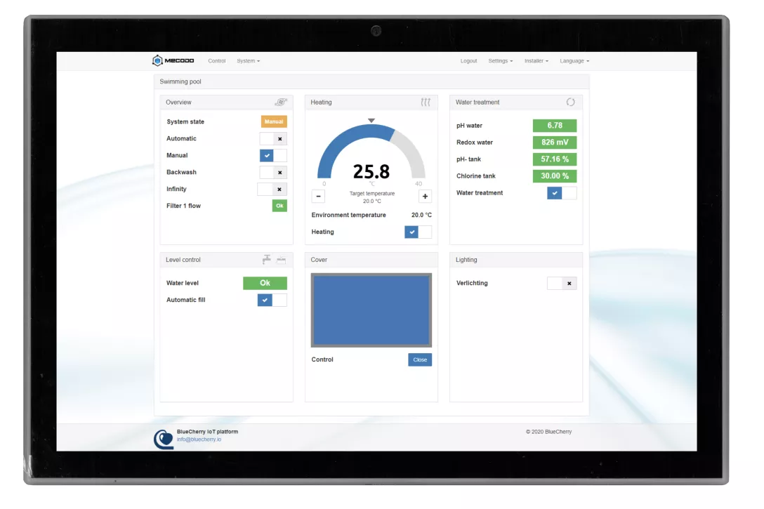 Bigger view of 10" TOUCH SCREEN